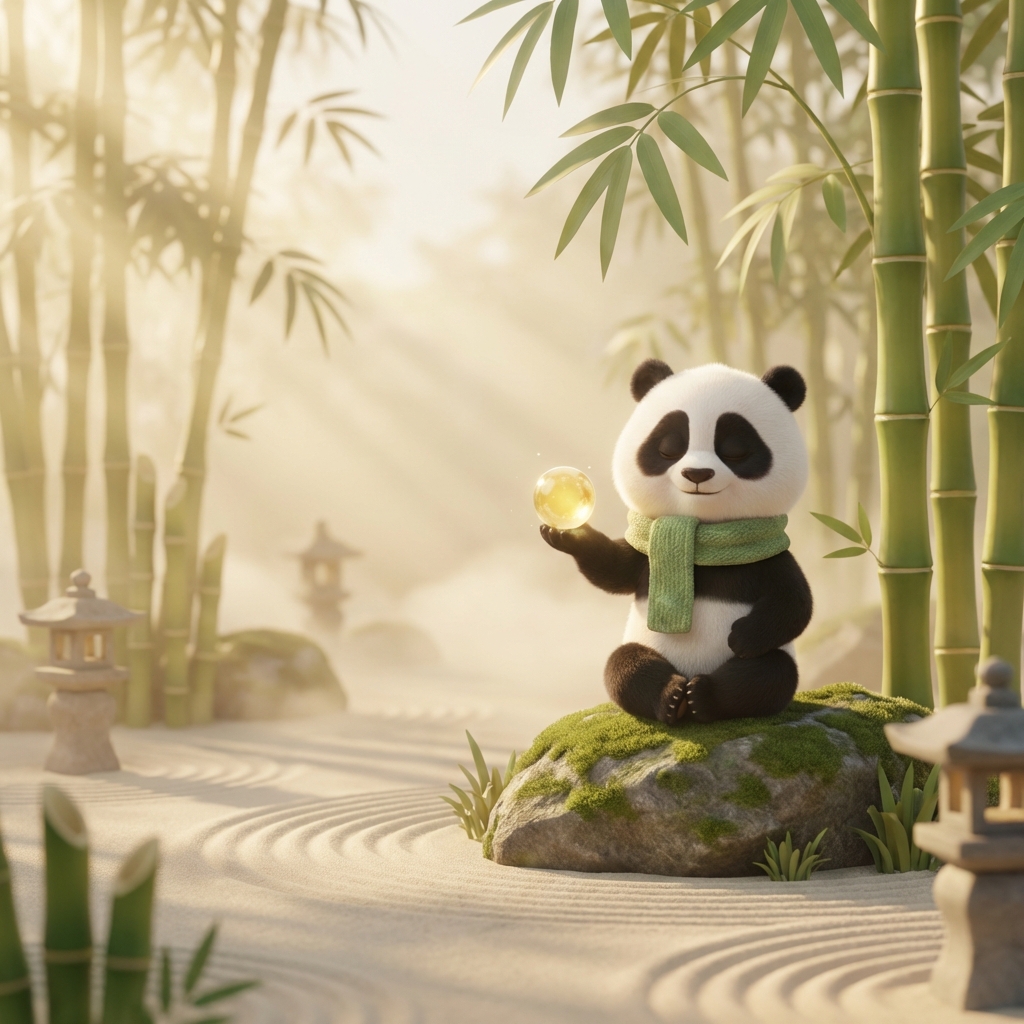 Zenek w bambusowym lesie